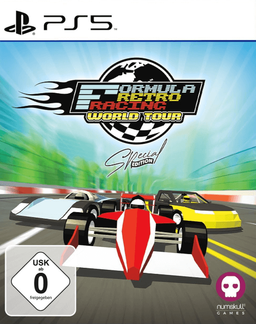 Formula Retro Racing: World Tour [Special Edition] box art for Playstation 5